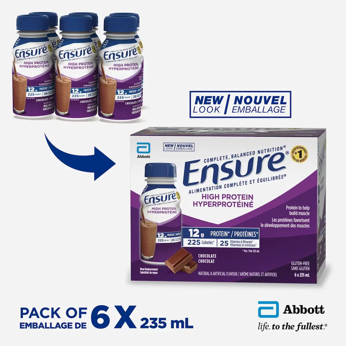 Ensure High Protein CHOCOLATE product detail