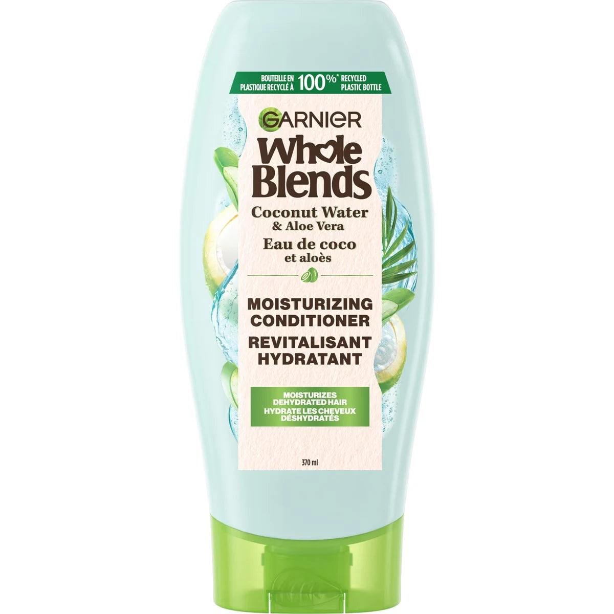 Garnier Whole Blends Coconut Water & Aloe Vera Conditioner front package