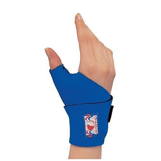 Airway Neoprene Wrist/Thumb Support Blue, Medium - Each