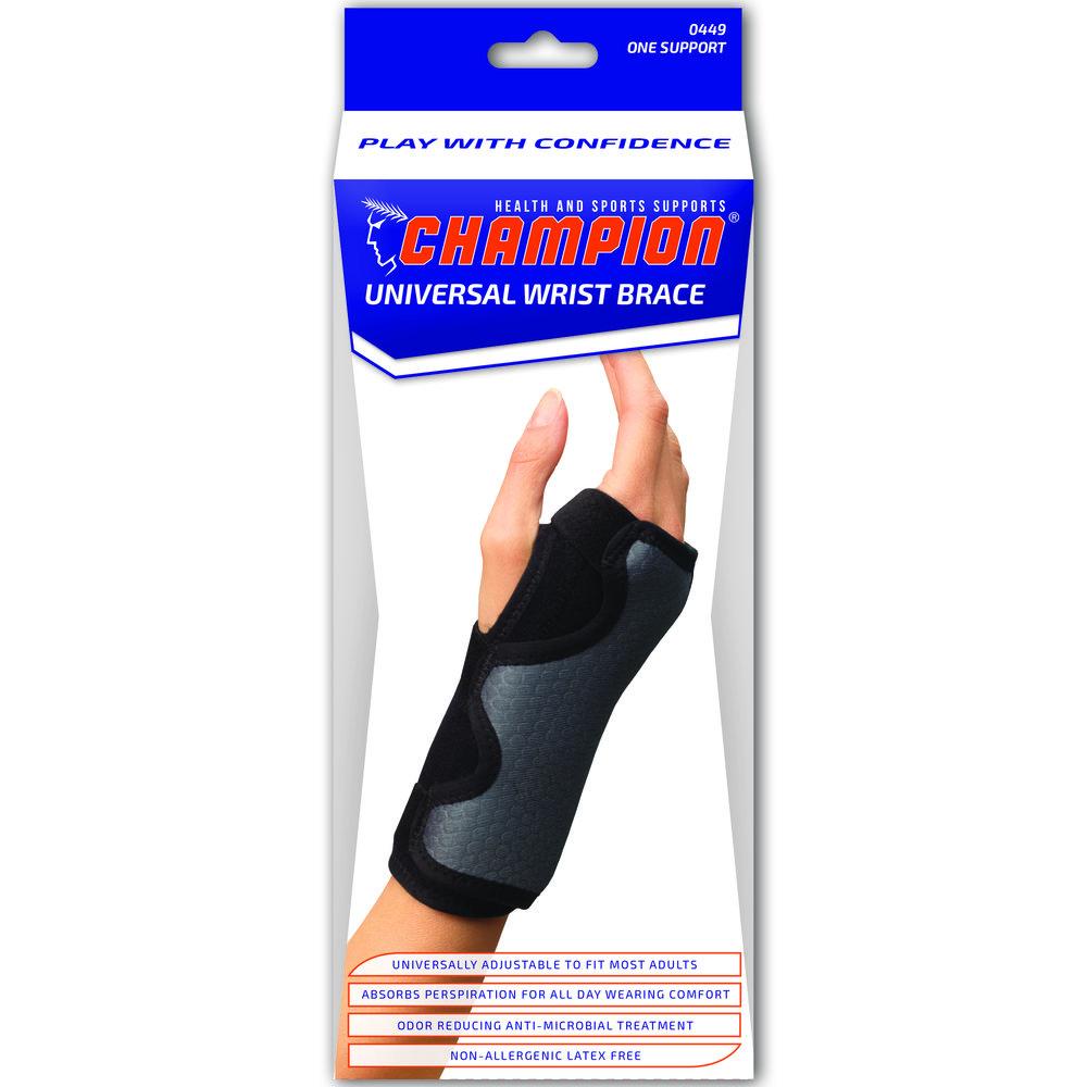 Airway Champion Universal Wrist Brace, Medium Support 0449 — Each — product image