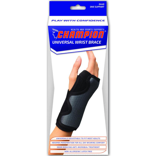 Airway Champion Universal Wrist Brace, Medium Support - Each