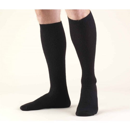 Airway Trusoft Diabetic 8-15 mmHg Knee-High Sock X-Large Men (12 1/2 - 14) Black Latex-Free 1913BL-XL — Pair — product image