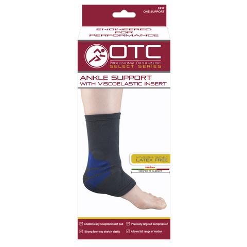 Airway Otc Ankle Support With Compression Gel Insert Sm (8 1/4 - 10 1/4") 4-Way Stretch Elastic 2437-S — Each — product image