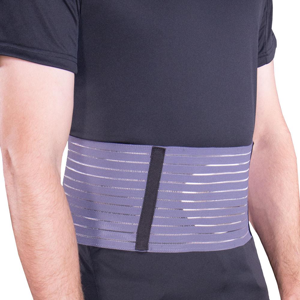 Airway Otc Abdominal Hernia Belt (Medium) Small (29:-32") Grey Latex-Free 2955S — Each — product image
