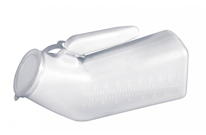 Airway Male Urinal With Cover Regular 6091BX — Each — product image