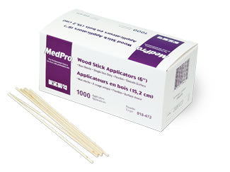 Amg Bx/100pkg (1/Pkg) Sterile Cotton Tip Applicator, Wood, 6in 018-432 —  — product image