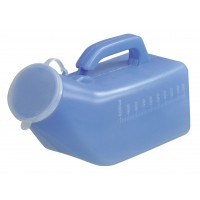 Amg Male Urinal With Cover, 1 Quart 025-142 — Each — product image
