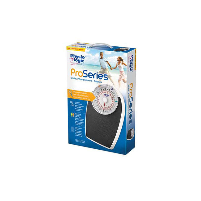 Amg Physio Logic Proseries Scale White 300lbs Non-Slip Surface Lbs/Kg Tracks Up To 4 Users 116-955 — Each — product image