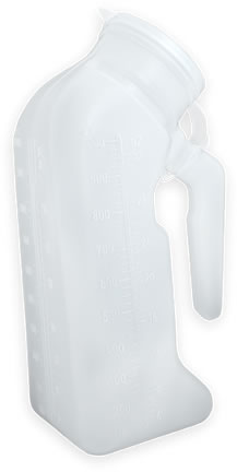 Amg Male Urinal With Cover 1000cc 760-660 — Each — product image