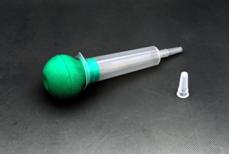 Amsino Amsino Bulb Irrigation Syringe Cath Tip With Cap Latex Free Sterile 60cc 5cc Graduation - Each