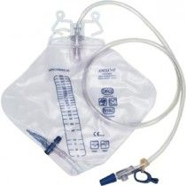 Amsino Amsino Urinary Drain Bag, Pear Shp 2000cc 332 — Case of 20 — product image