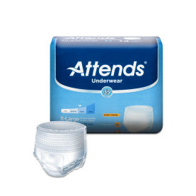 Attends 28150 - Attends Underwear, X-Large - Waist Size 58" - 68" - 4 Bags Of 14 AP0740 —  — product image