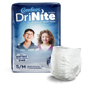 Attends 47710 - Comfees Youth Pants - Small/Medium - 4 Bags Of 17