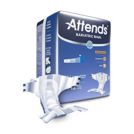 Attends 37739 - Attends Bariatric Briefs, 2x-Large - Waist Size Up To 70" - 4 Bags Of 12 DD50 —  — product image