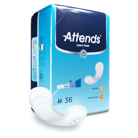 Attends 48362- Attends Insert Pads 16.5" - 4 Bags Of 36