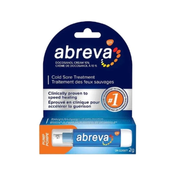 Abreva Cold Sore Treatment Pump