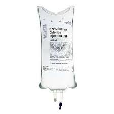 Baxter 0.9% Sodium Chloride Solution For Irrigation 1000 mL Uromatic Plastic Pouch Ph 6.5 Sterile - Case of 12
