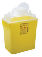 Becton Dickinson Collector Sharps Nestable 22.7 Ltr Ylw Lrg Funnel Top - Each