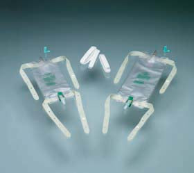 Bard 32oz Leg Bag Latex-Free 18in Extension Tubing 2 Fabric Leg Straps 150181N — Each — product image