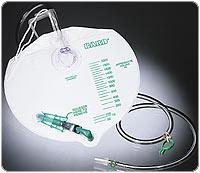 Bard Infection Control Urine Drainage Bag With Anti-Reflux Chamber 2000 mL Teardrop Shaped Vented Steri 154002 — Each — product image