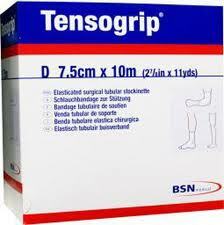 Bsn Tensogrip Tubular Elastic Support Bandage 7.5cm X 10, Size D 7151500 — Box — product image