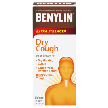 Benylin Extra Fort pour Toux Sèche 100 ml 