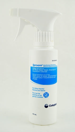 Medline Sproam No Rinse Cleanser, 175 mL Spray Bottle - Each