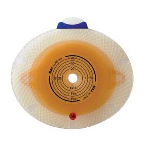 Coloplast Sensura Click Skin Barrier, Flange Size 2 3/4in (70mm) Cut-To-Fit Up To 2 1/2in (65mm) 10041 — Box of 5 — product image