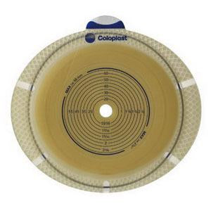 Coloplast Sensura Flex Skin Barrier, Flange Size 3 1/2in (90mm) Cut-To-Fit Up To 3 1/2in (88mm) 10108 — Box of 5 — product image