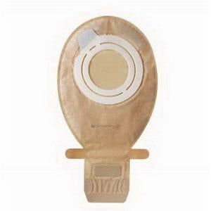 Coloplast Sensura Flex Easiclose Wide-Outlet Drainable Transparent Pouch, Flange Size 3 1/2in (90mm) 11690 — Box of 20 — product image