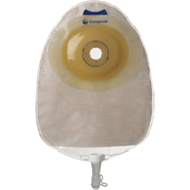 Coloplast Sensura 1-Piece Opaque Convex Light Urostomy Pouch, Cut-To-Fit Up To 1 3/4in (43mm) 11812 — Box of 10 — product image