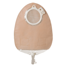 Coloplast Sensura Click Opaque Urostomy Pouch, Flange Size 1 9/16in (40mm) 11841 — Box of 10 — product image