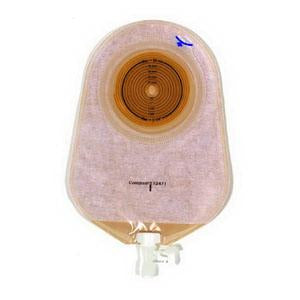 Coloplast Assura 1-Piece Extra-Extended Wear Opaque Urostomy Pouch, Cut-To-Fit Up To 2 1/8in (53mm) 12471 — Box of 10 — product image