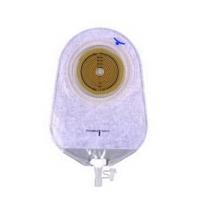 Coloplast Assura 1-Piece Extra-Extended Wear Transparent Urostomy Pouch, Cut-To-Fit Up To 2 1/8in (53mm) 12472 — Box of 10 — product image