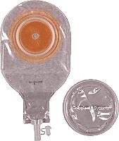 Coloplast Assura 1-Piece Transparent Drainable Post-Op Pouch Without Window, Cut-To-Fit Up To 2 3/4in (70 12805 — Box of 5 — product image