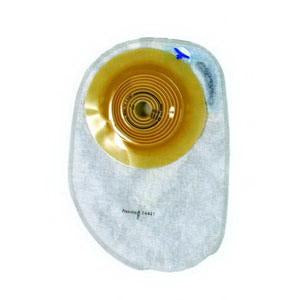 Coloplast Assura 1-Piece Convex Light Transparent Closed Pouch, Cut-To-Fit Up To 1 1/4in (33mm) 14441 — Box of 10 — product image