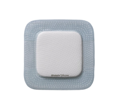 Coloplast Biatain Silicone Foam Dressing, 4in x 4in (10 cm x 10 cm) - Box of 10