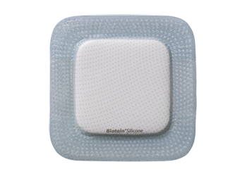 Coloplast Biatain Silicone Foam Dressing, Size 7in x 7in (17.5 cm x 17.5 cm) - Box of 5