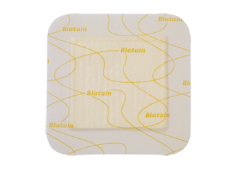 Coloplast Biatain Lite Silicone Foam Dressing, Size 4in x 4in (10 cm x 10 cm) - Box of 10