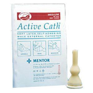 Coloplast 8500 Active Cath Latex Self-Adhering Male External Catheter, Size 35mm Large 506260 — Box of 100 — product image