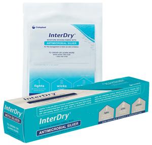 Coloplast Interdry Ag Textile, 10 x 144in (25 x 366 cm) - Each