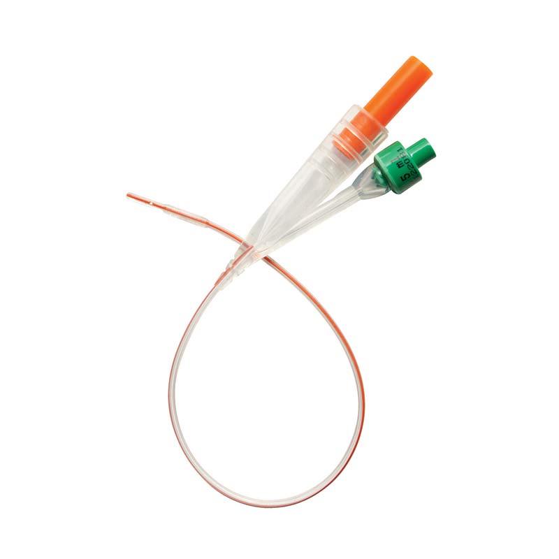 Coloplast Cysto-Care Silicone Foley Catheter, Size 8 Fr 3cc Balloon AA6108 — Box of 5 — product image