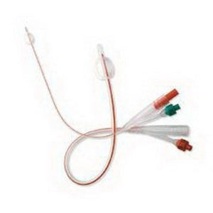 Coloplast Cysto-Care Silicone Foley Catheter, Size 12 Fr 10cc Balloon AA6112 — Box of 5 — product image