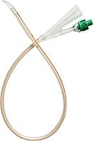 Coloplast Cysto-Care Silicone Tiemann Coude Foley Catheter, Size 14 Fr 15cc Balloon - Box of 5