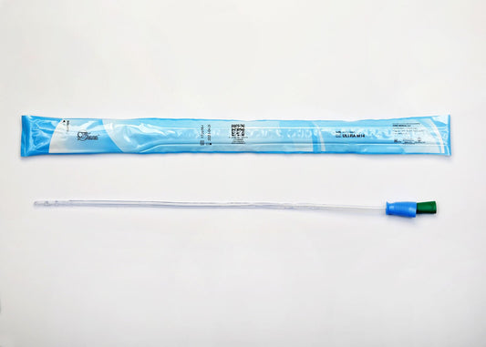 Cure Medical Cure Intermittent Male Cath 16" Pre-Lubricated Straight Tip 14 Fr - Box of 30