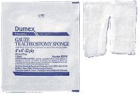 Derma Science Tracheotomy / Drain Sponge, Woven, 12ply, Size 4in x 4in - Box of 25