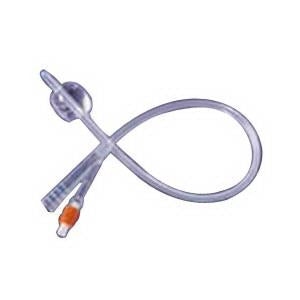 Medline Silicone Foley Catheter 2-Way , Size 16 Fr 10cc Sterile,Latex-Free 11502 — Box of 10 — product image