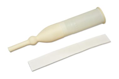 Medline Medline External Catheters, Latex, Size Medium (30mm) With Foam Strap. 12302 — Case of 25 — product image