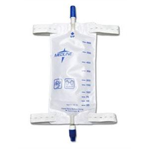 Medline Legbag 32oz/946 mL, Lf Straps, Antireflux, Twistdrain (No Tubing) 12578 — Each — product image