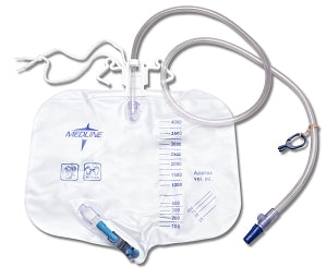 Medline Urinary Drainage Bag 4000 mL, With Anti-Reflux Tower 15405 — Each — product image